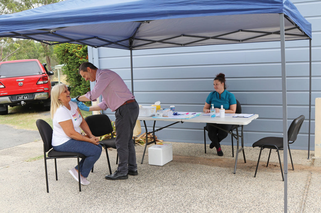 Flu Vax Clinic At Tamborine