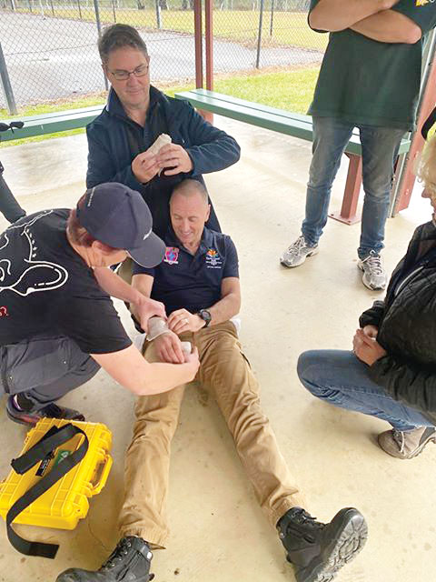 First Aid Course At Hall