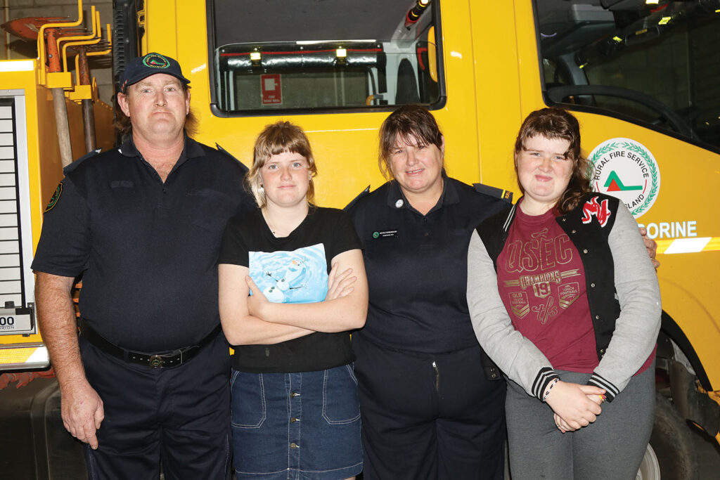 Tamborine Rural Fire Brigade - new recruit