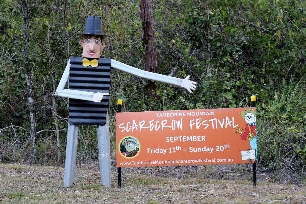 Scarecrow Festival Sign