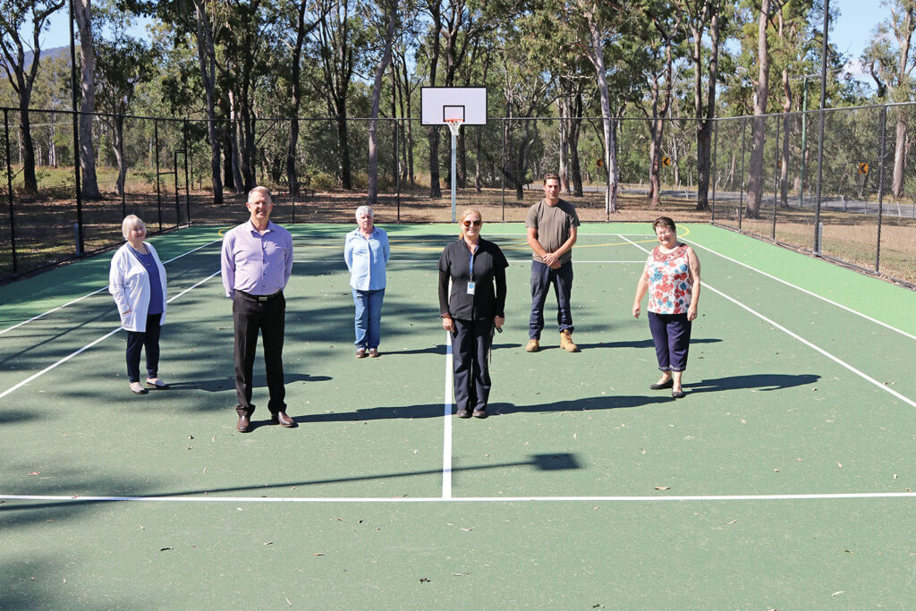 Tamborine Memorial Hall Resurfaced Tennis Courts