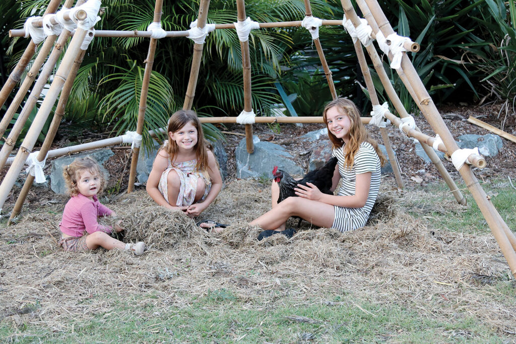 Lyra, Lyric and Rose with ‘Princess Leia’