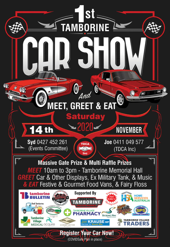 Tamborine's 1st Car Show Tamborine Bulletin
