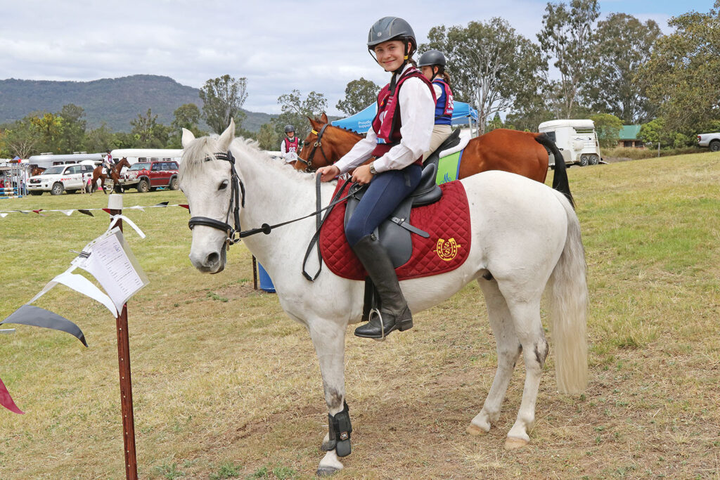 Bronte Forbes-Rohde with ‘Gidgee’