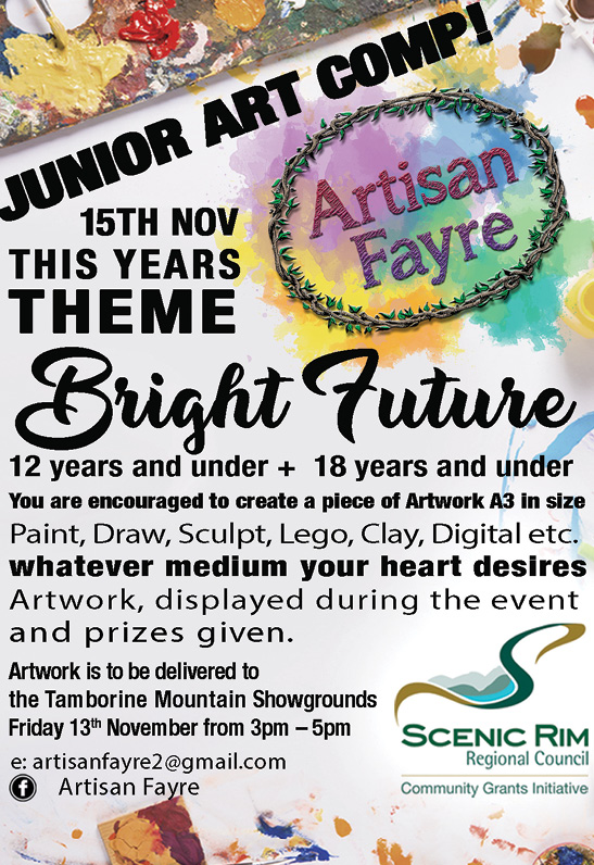 Artisan Fayre 2020 Junior Art Comp