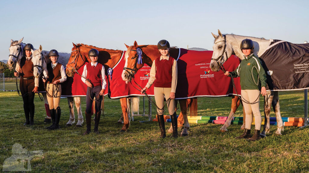 One Day Event Competition Rug Winners