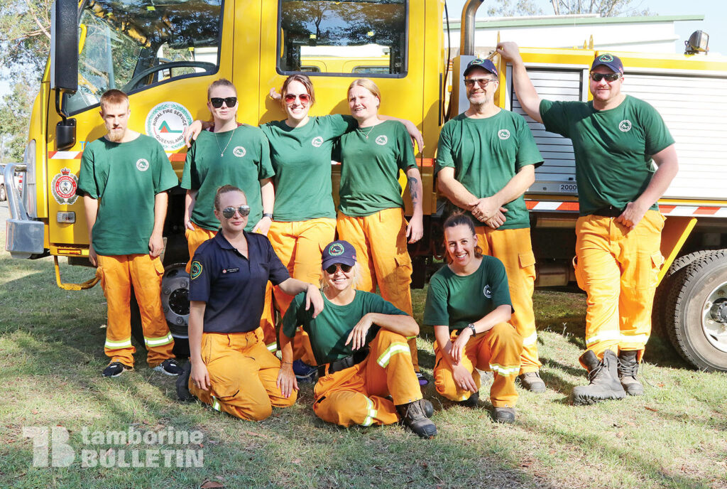 Assessment Day - Tamborine Rural Fire Brigade Graduates