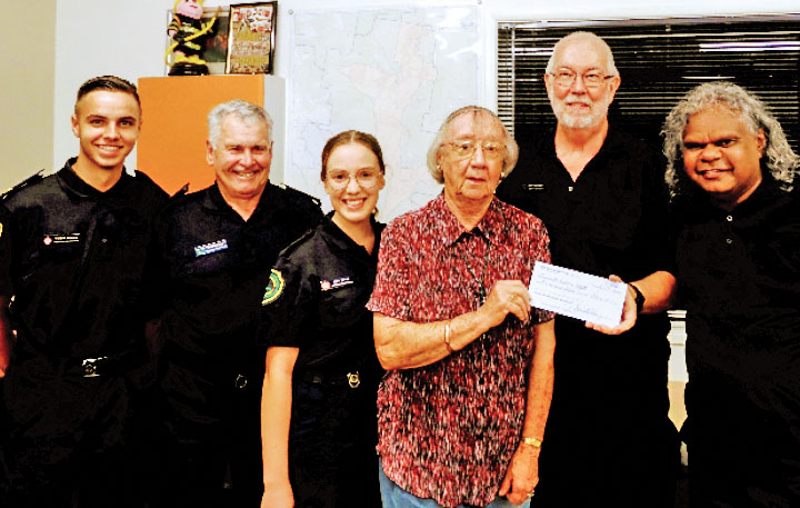 TMPA Gives Cheque For Water Truck