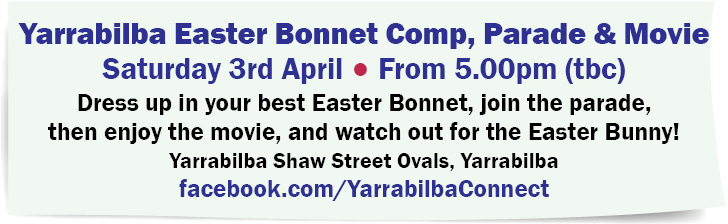 Yarrabilba Easter Bonnet Comp, Parade & Movie