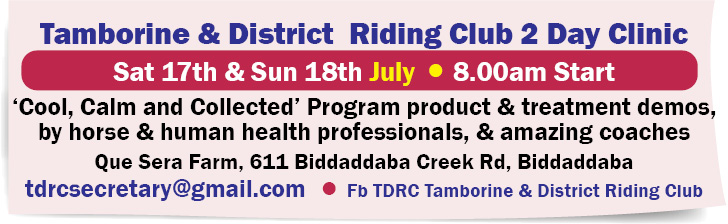 Tamborine & District Riding Club 2 Day Clinic