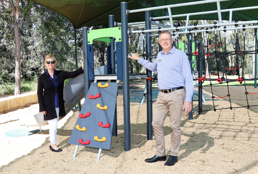 New Tamborine Memorial Hall Playground equipment