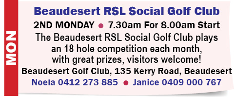 Beaudesert RSL Social Golf Club