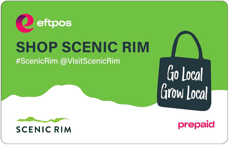 A Shop Scenic Rim gift card