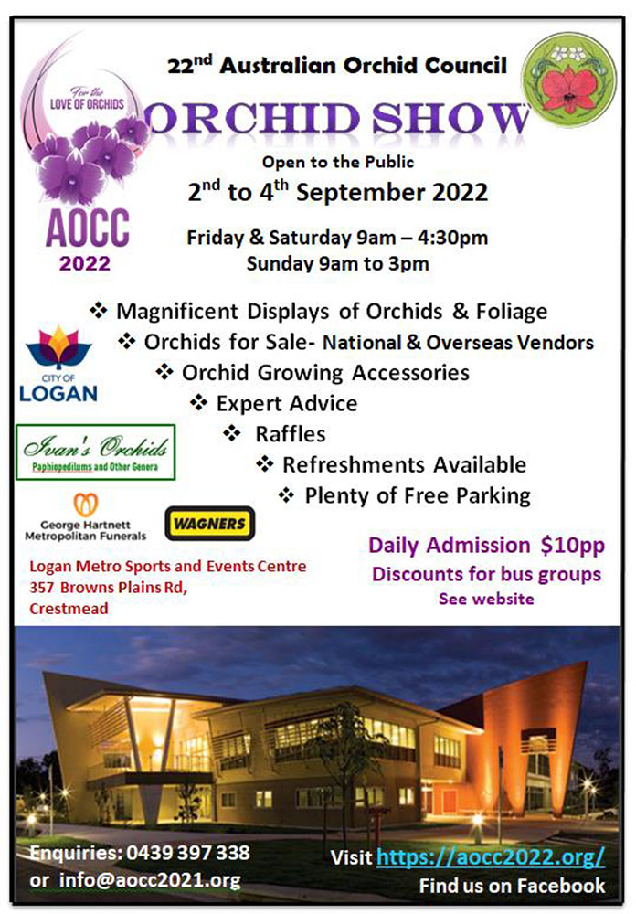 22nd Australian Orchid Council - Orchid Show