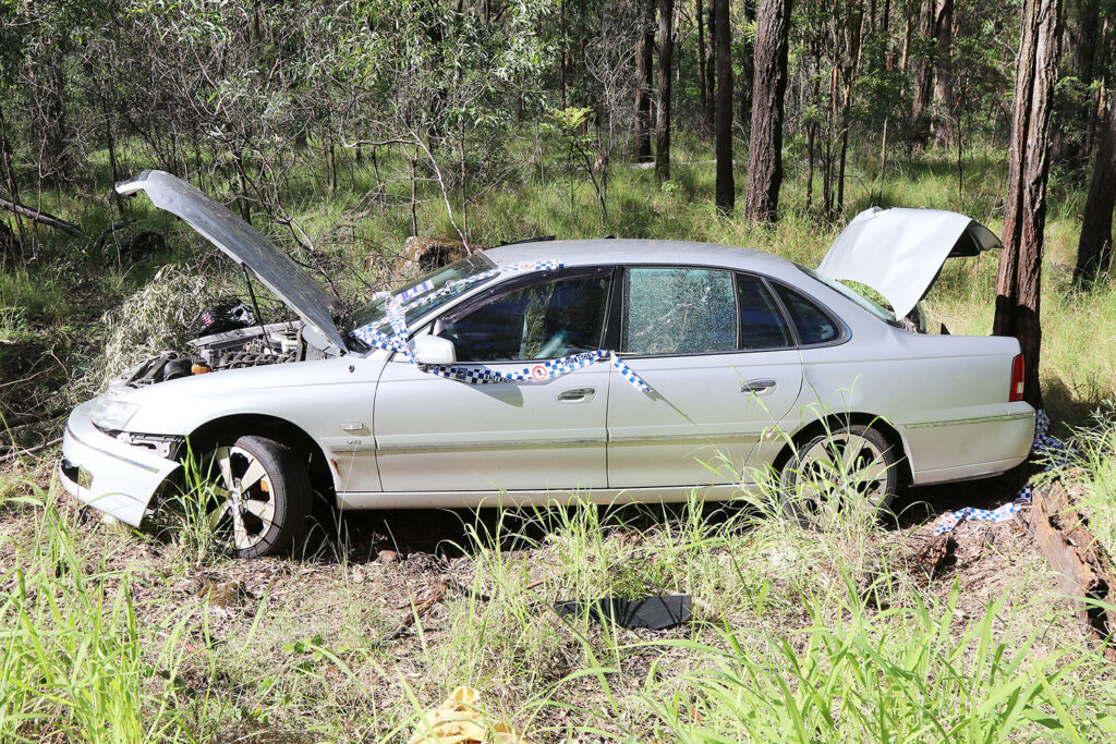 One of the many accidents on the Mountain Road!