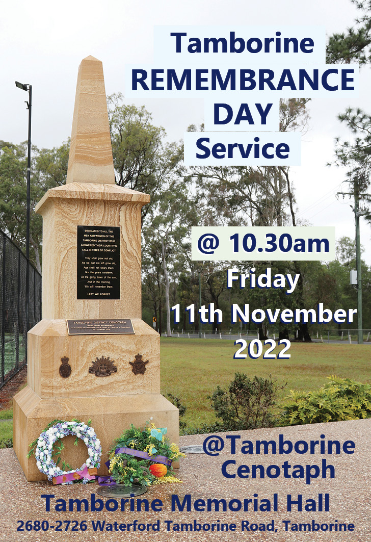 Tamborine Remembrance Day Service