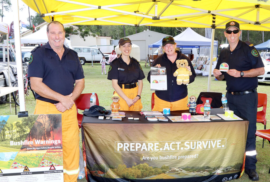 Community Engagement Stand at the Tamborine Village Lions Market