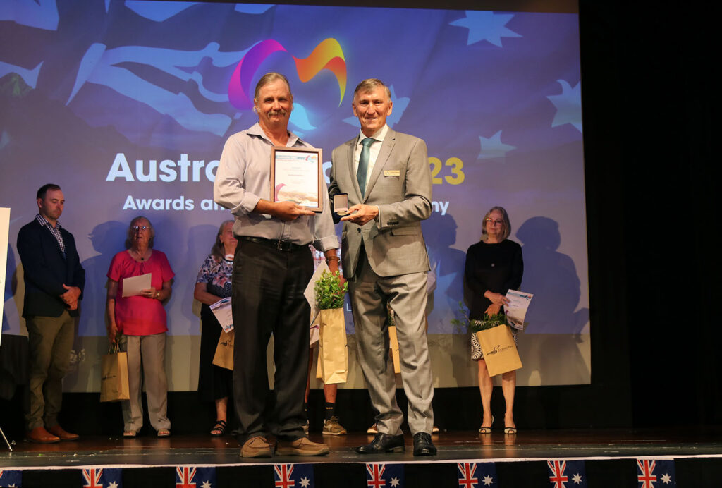 Scenic Rim Citizen of the Year (65+ years) – Adrian Sandell