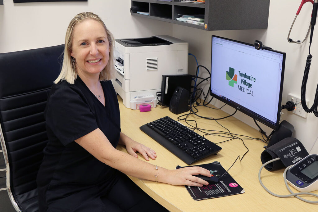 Nurse Natalie Thompson at Tamborine Village Medical