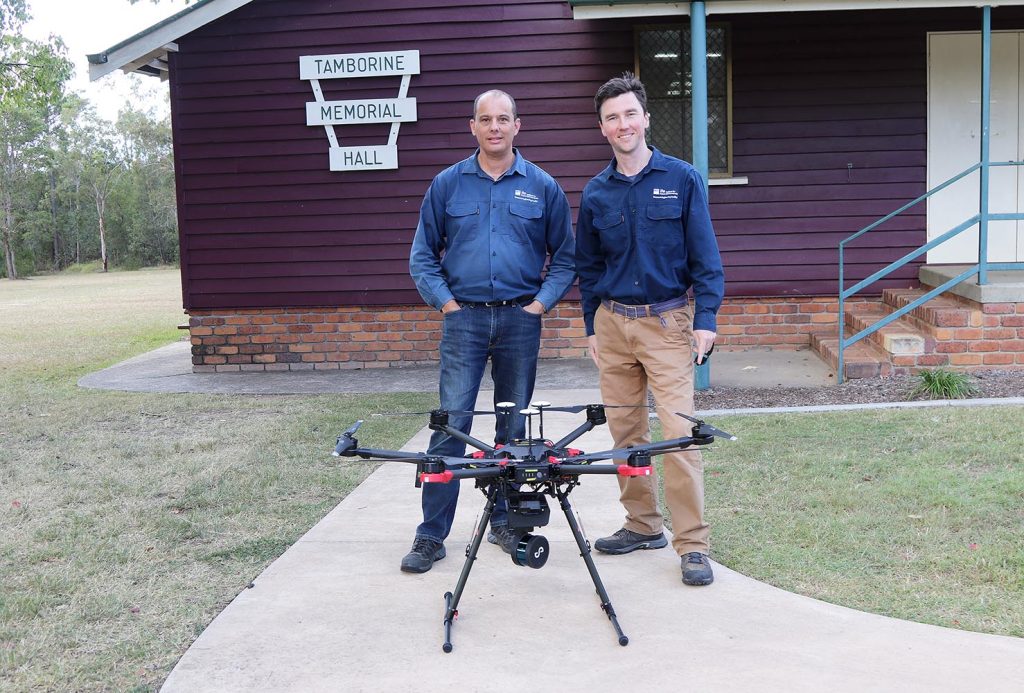 LIDAR scan at Tamborine Memorial Hall