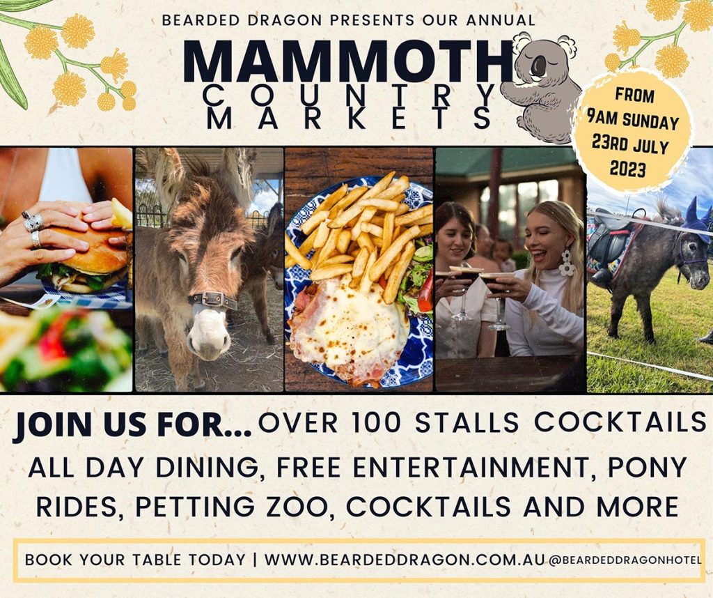 Annual Tamborine Mammoth Country Markets Tamborine Bulletin